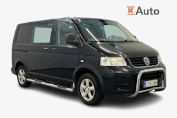 Musta Volkswagen Transporter 2007 kuva 1.