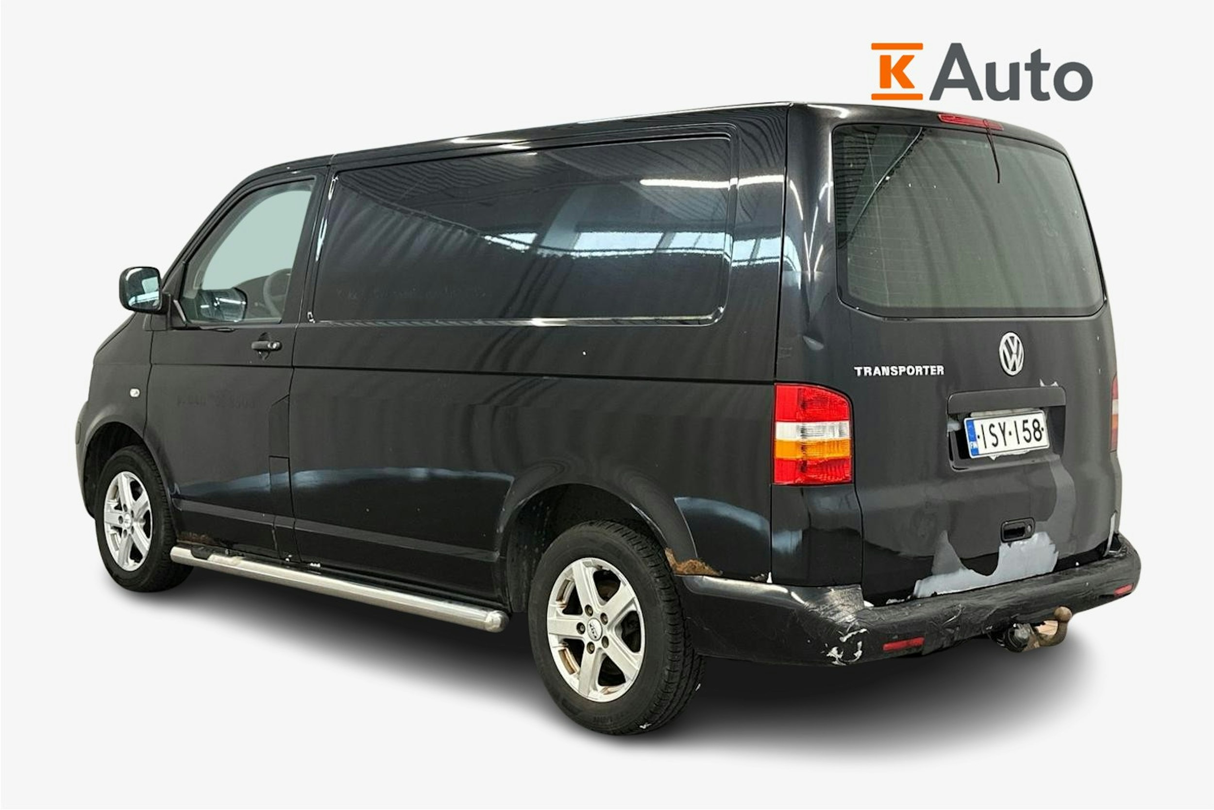 Musta Volkswagen Transporter 2007 kuva 2.