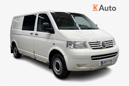 valkoinen Volkswagen Transporter 2007 kuva 1.