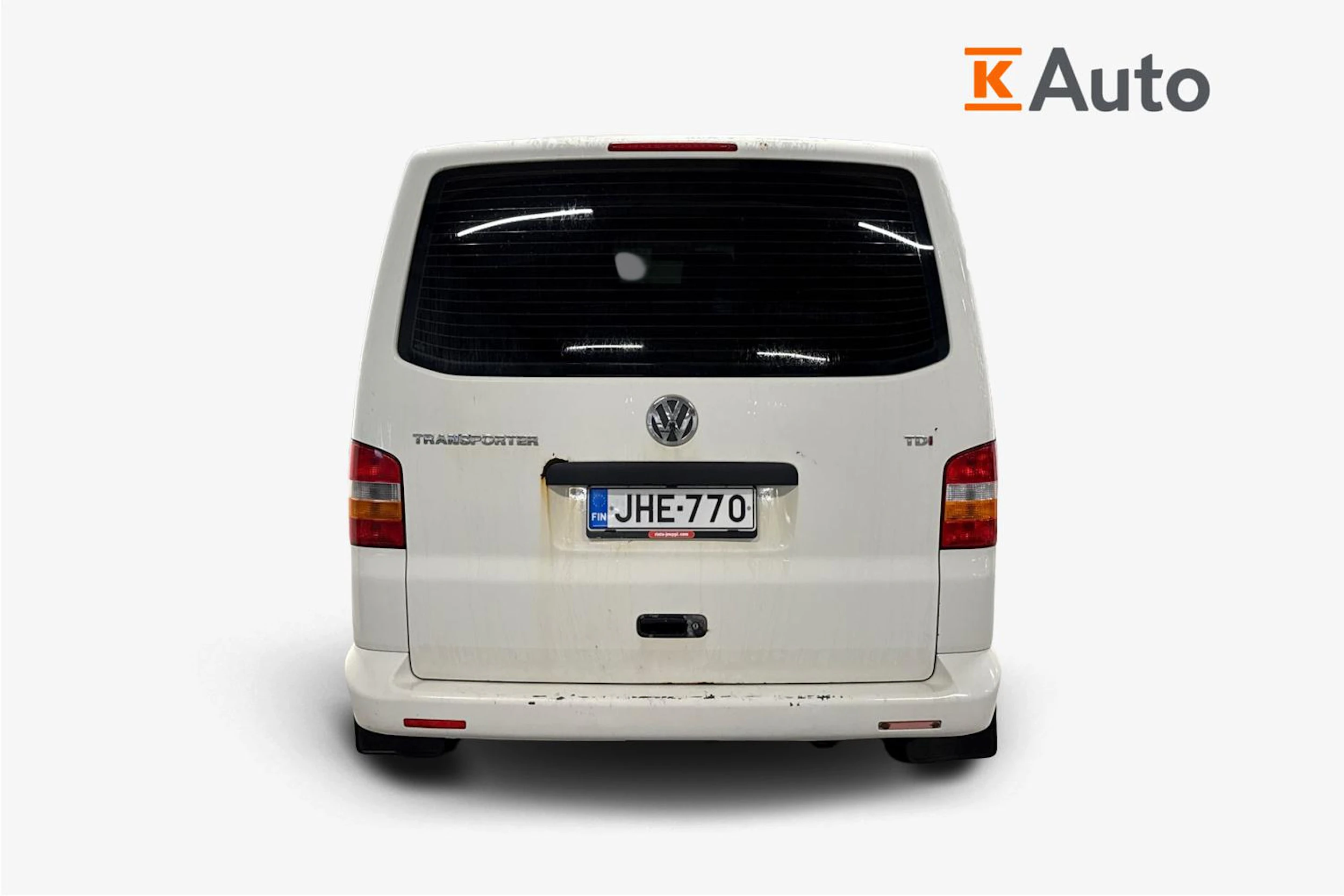 valkoinen Volkswagen Transporter 2007 kuva 4.