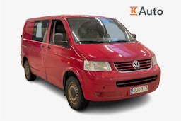 punainen Volkswagen Transporter 2007 kuva 1.