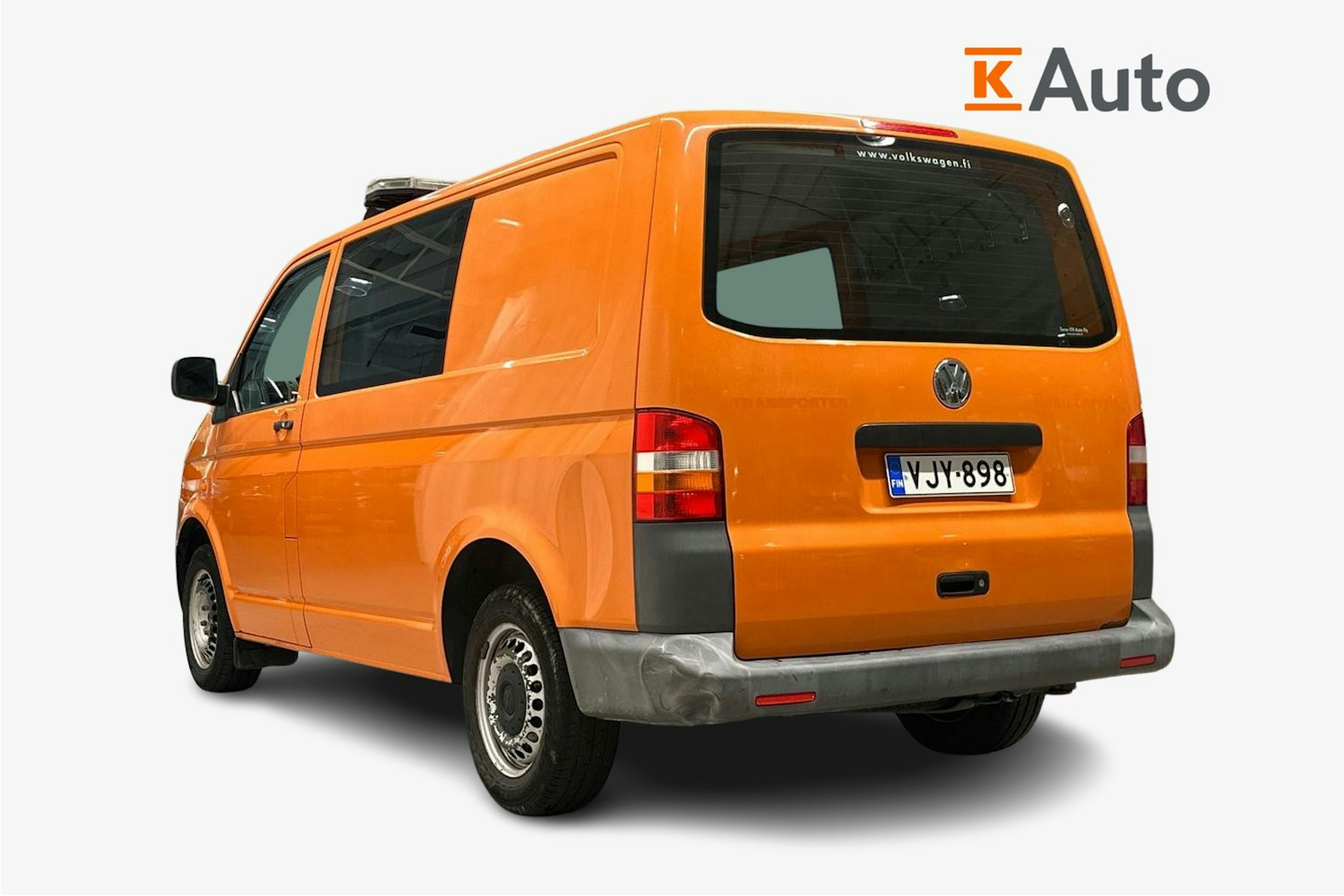 oranssi Volkswagen Transporter 2007 kuva 2.