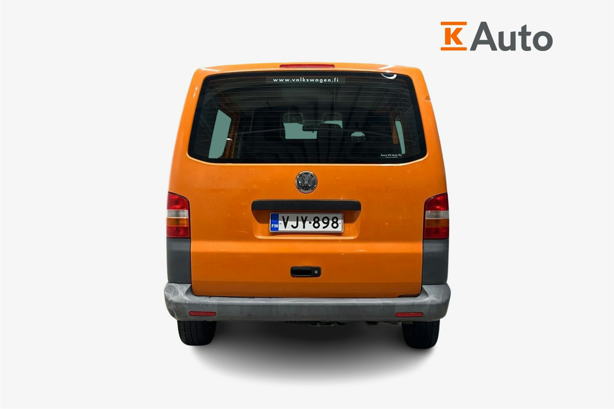 oranssi Volkswagen Transporter 2007 kuva 3.