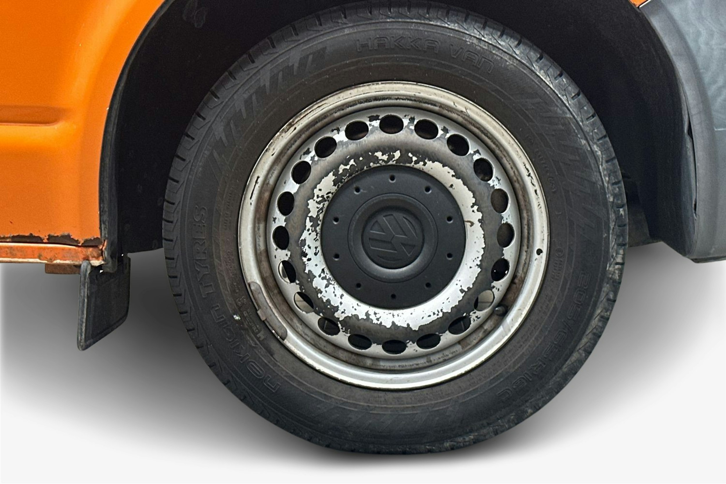 oranssi Volkswagen Transporter 2007 kuva 11.