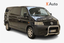 musta Volkswagen Transporter 2007 kuva 1.