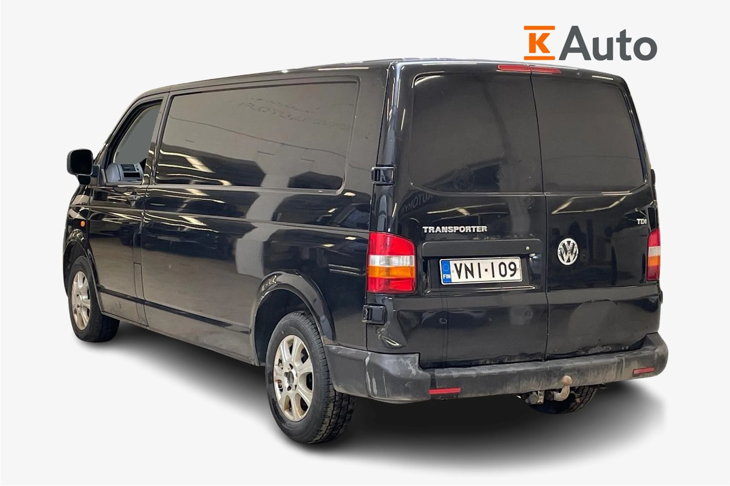 musta Volkswagen Transporter 2007 kuva 2.