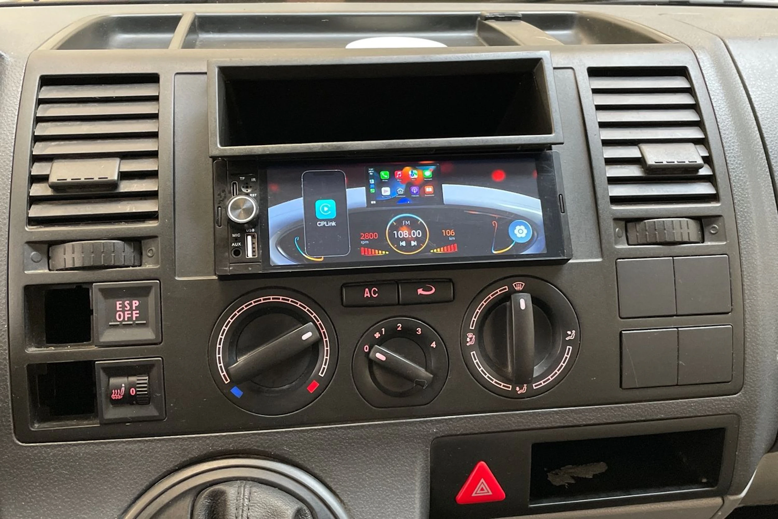 musta Volkswagen Transporter 2007 kuva 14.