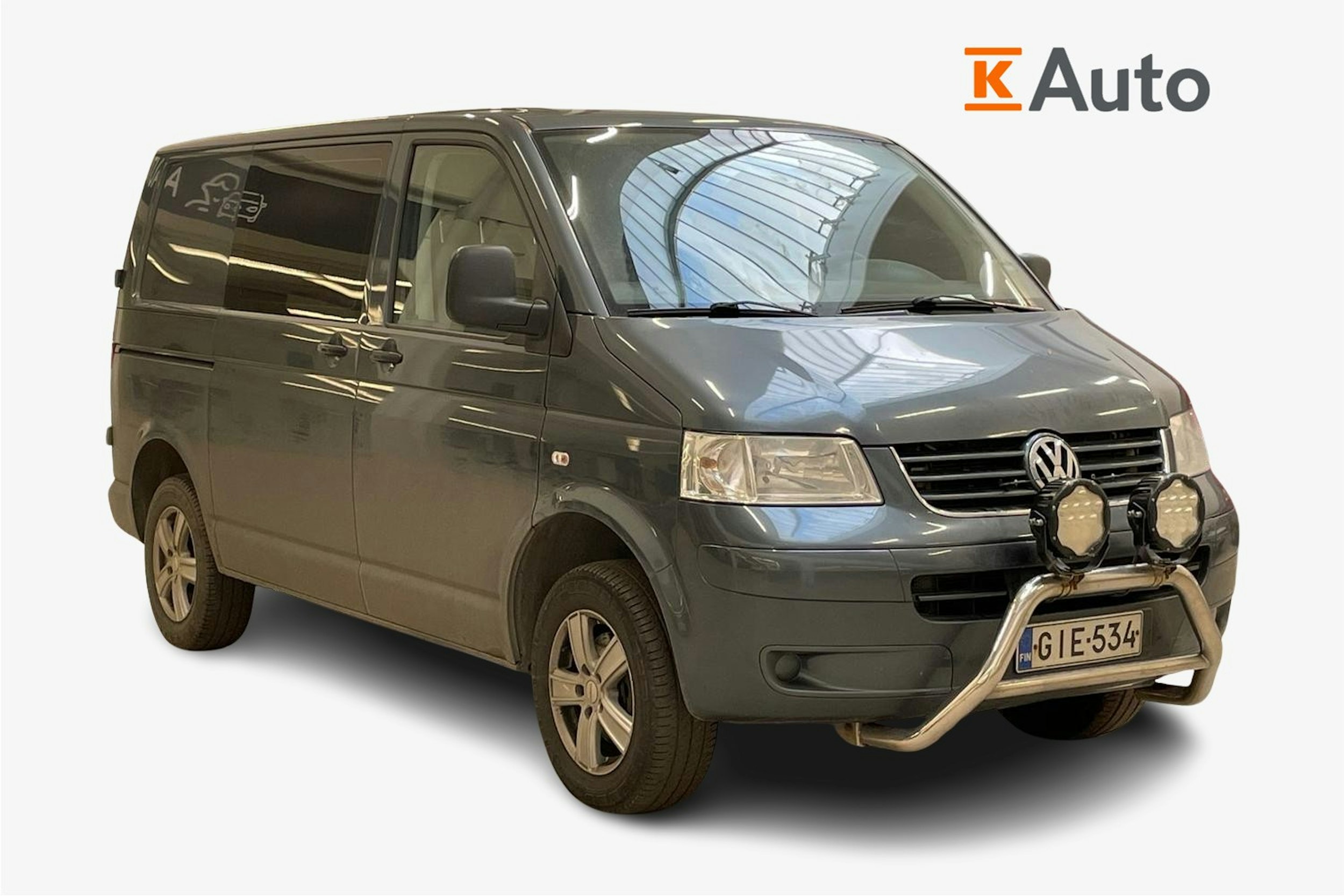 harmaa Volkswagen Transporter 2009 kuva 1.