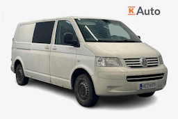 valkoinen Volkswagen Transporter 2008 kuva 1.