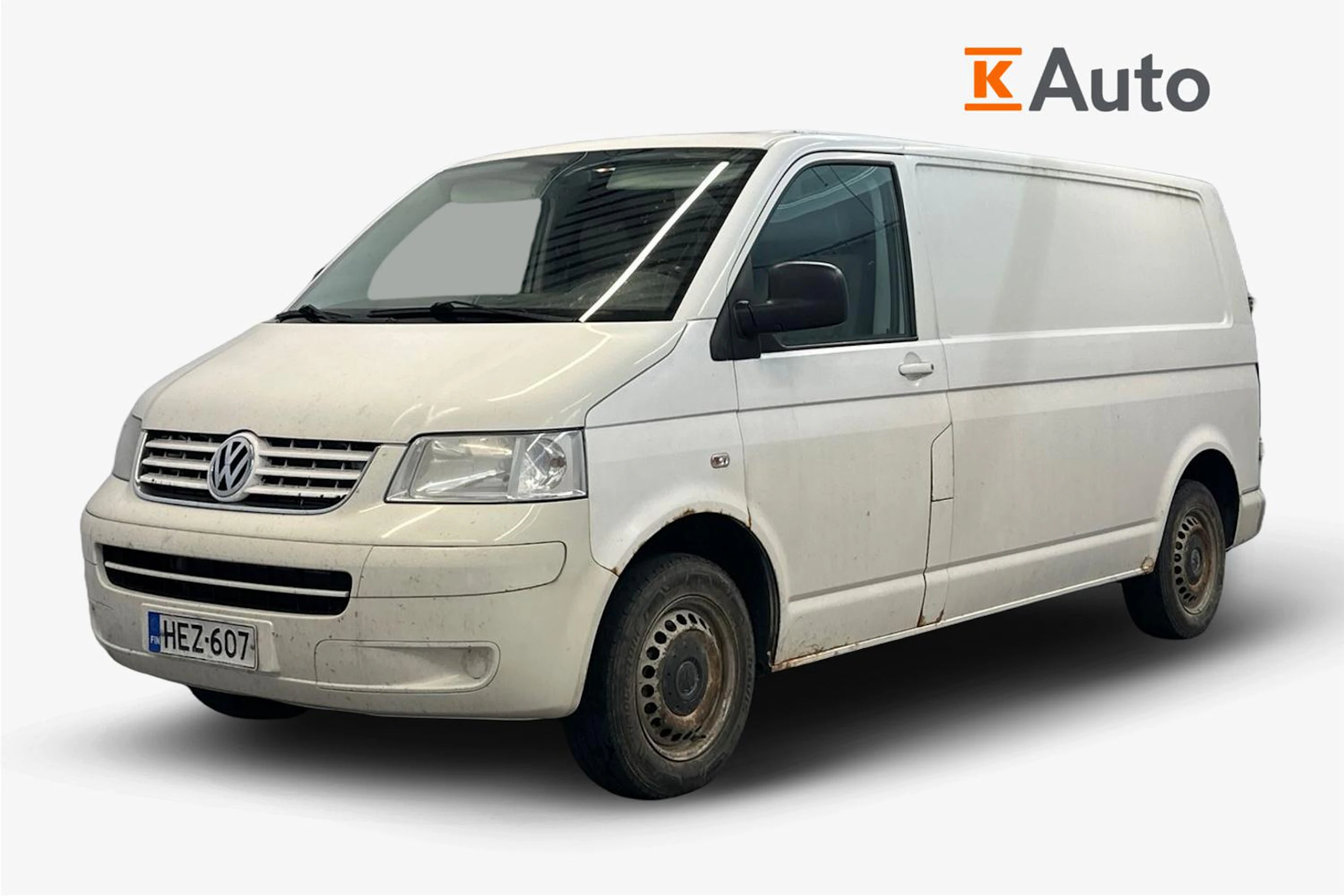 valkoinen Volkswagen Transporter 2008 kuva 3.