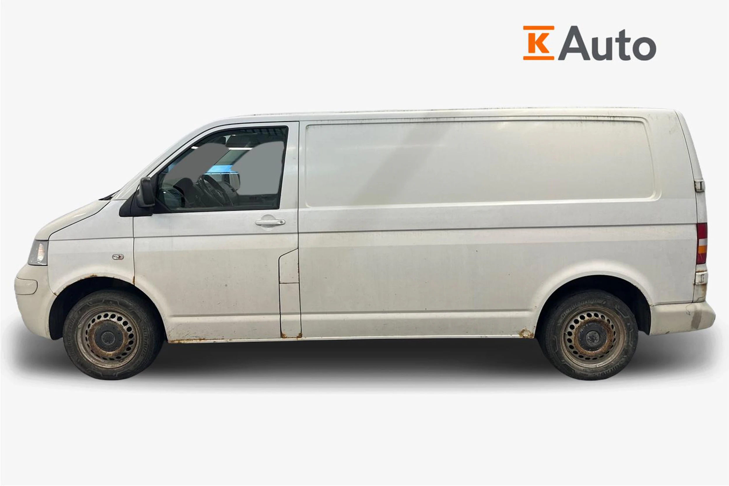 valkoinen Volkswagen Transporter 2008 kuva 4.
