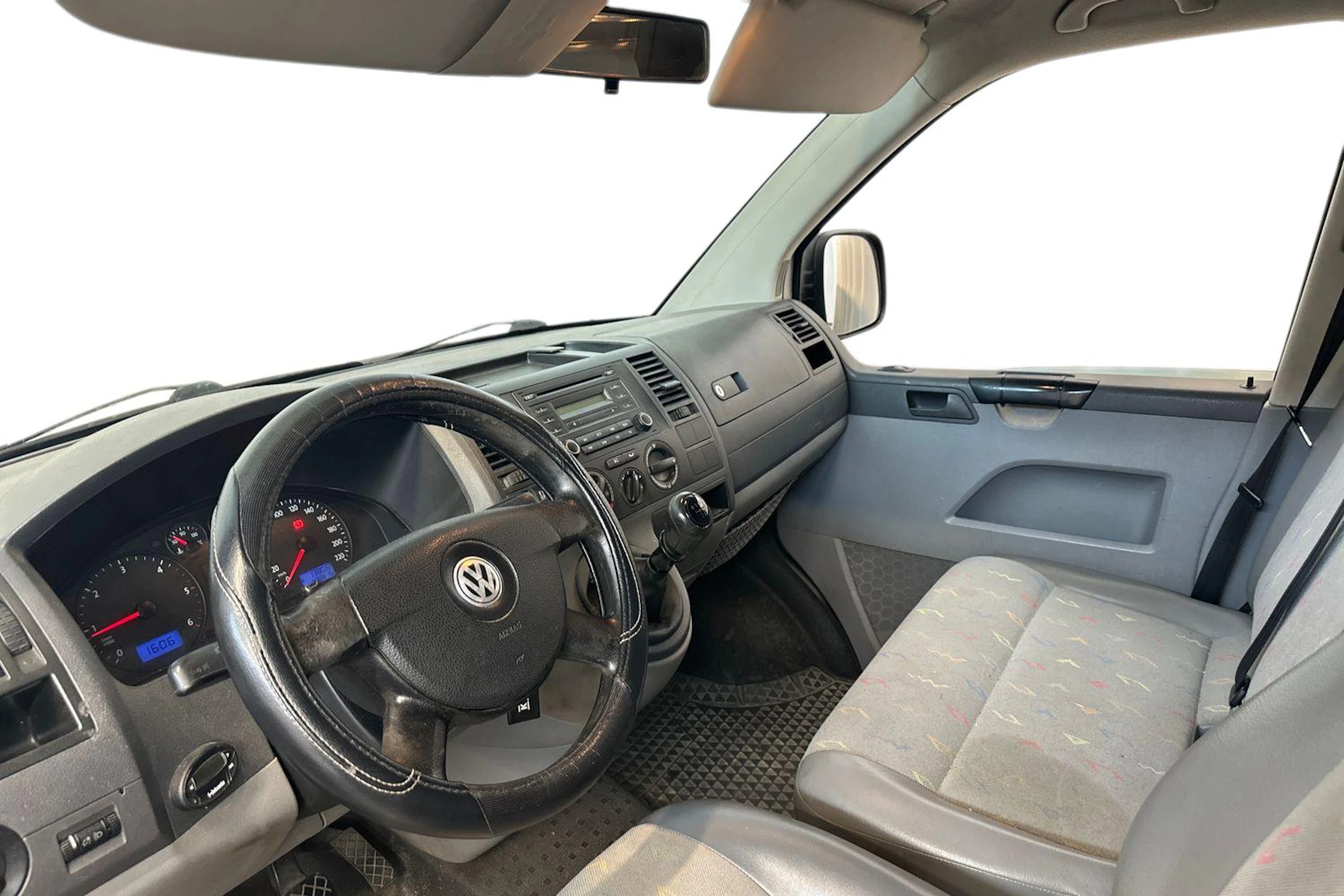 valkoinen Volkswagen Transporter 2008 kuva 9.