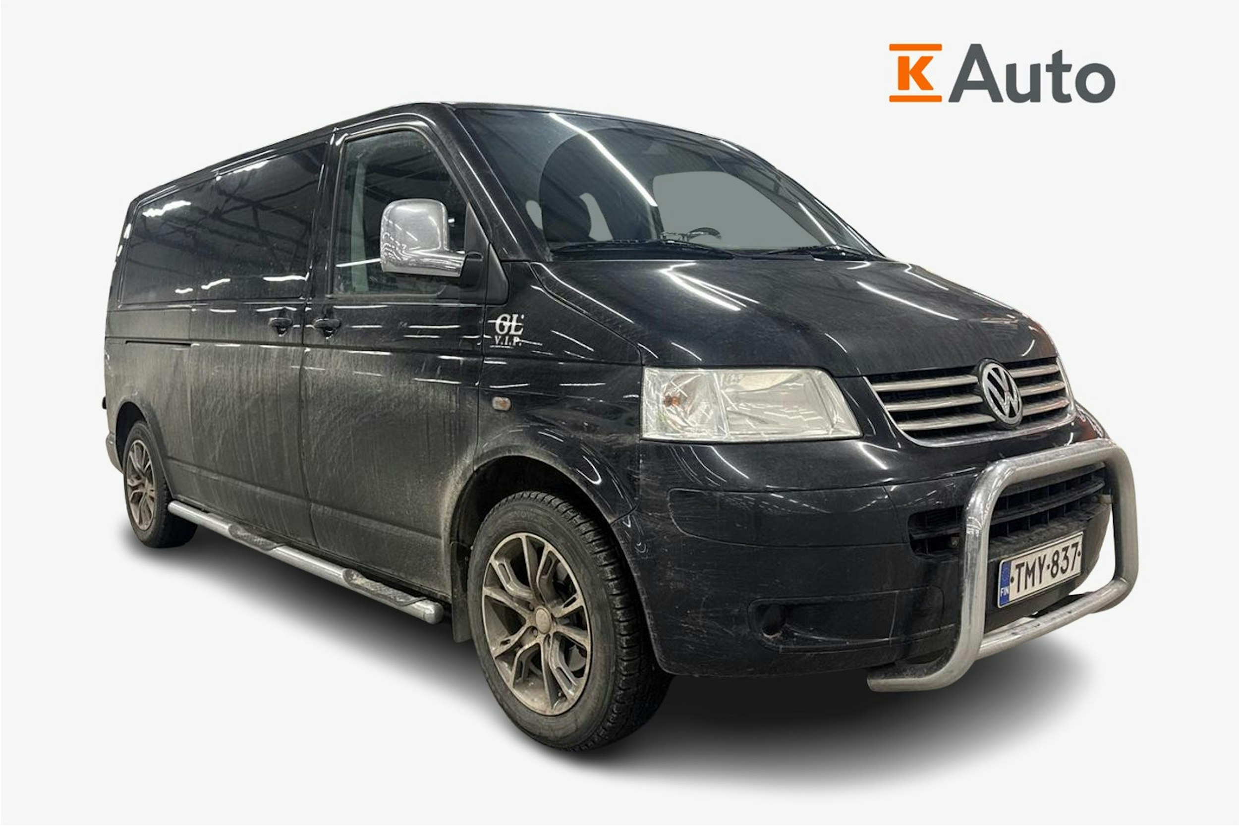 musta Volkswagen Transporter 2008 kuva 1.