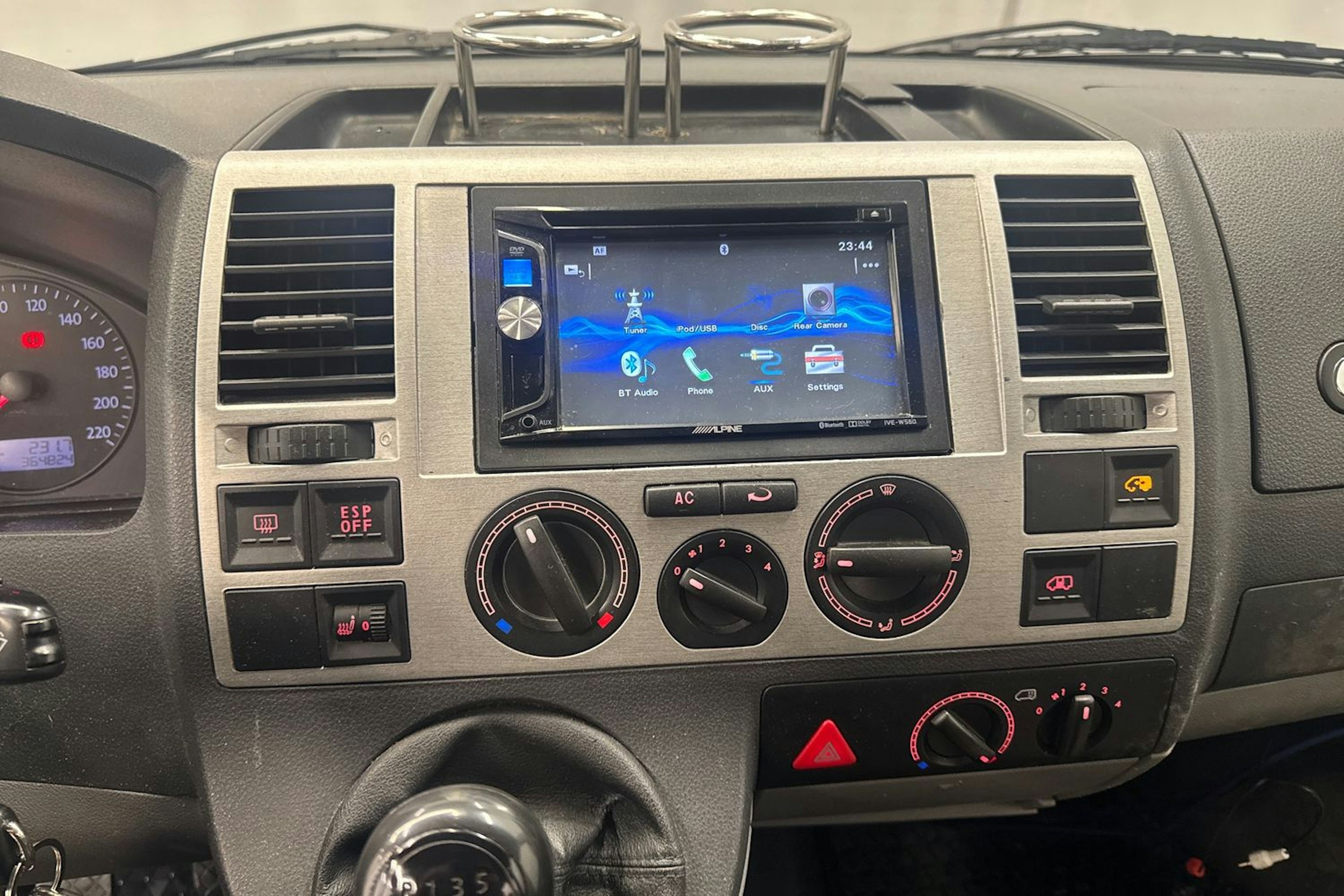 musta Volkswagen Transporter 2008 kuva 20.