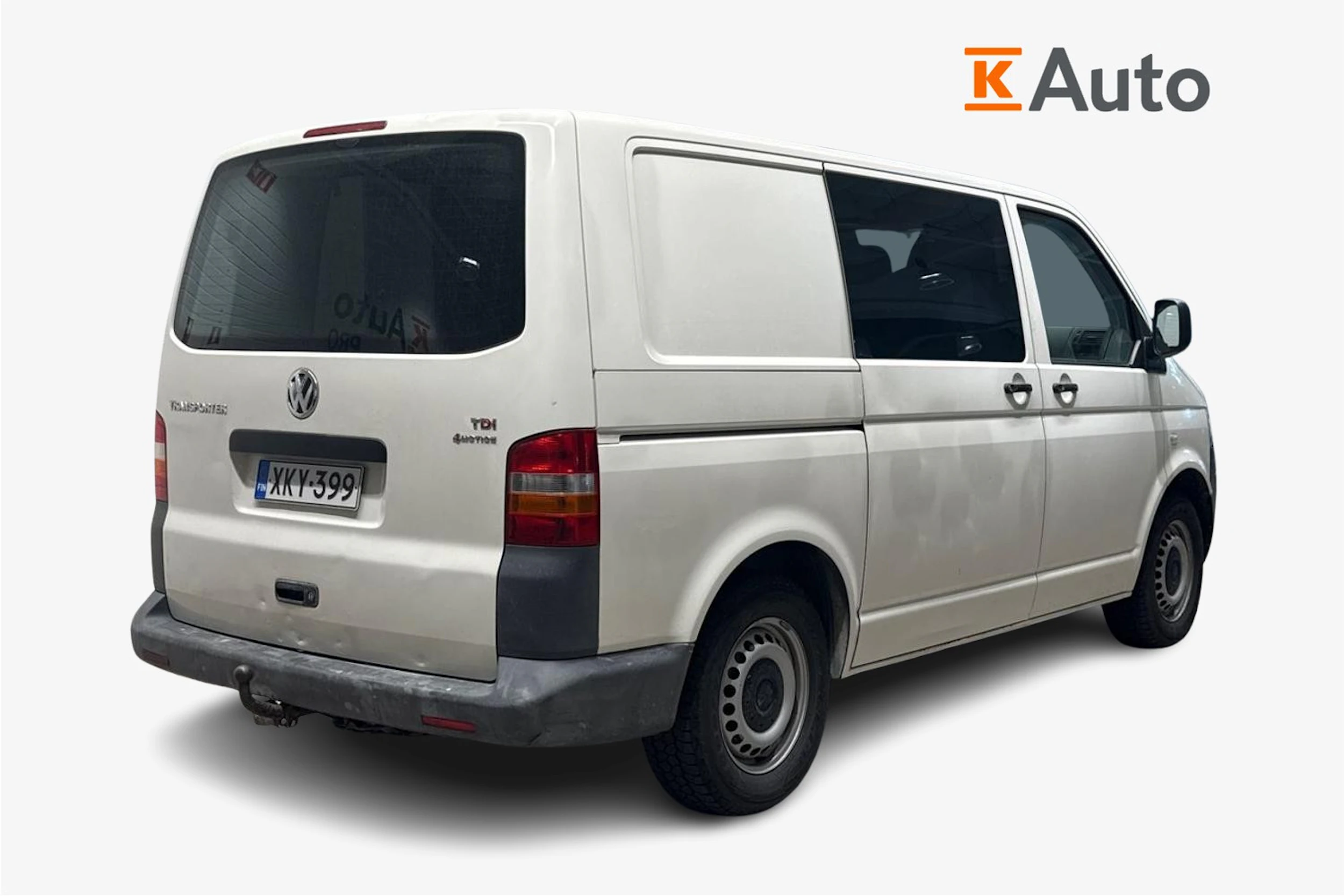 valkoinen Volkswagen Transporter 2008 kuva 2.