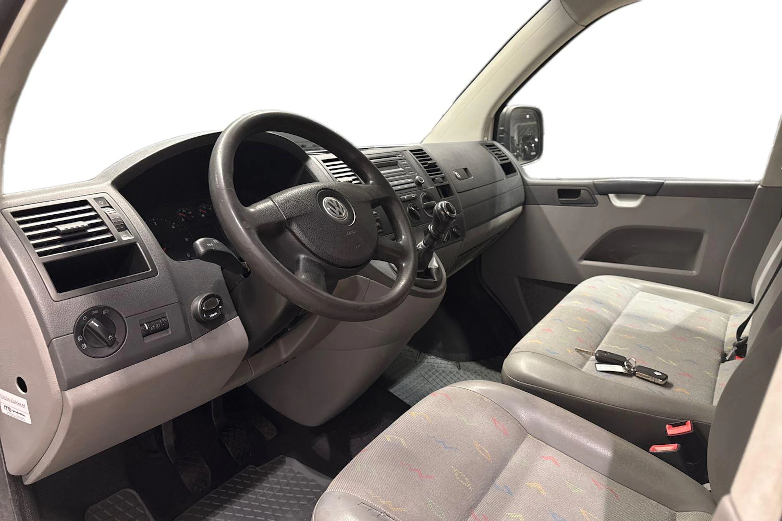 valkoinen Volkswagen Transporter 2008 kuva 8.