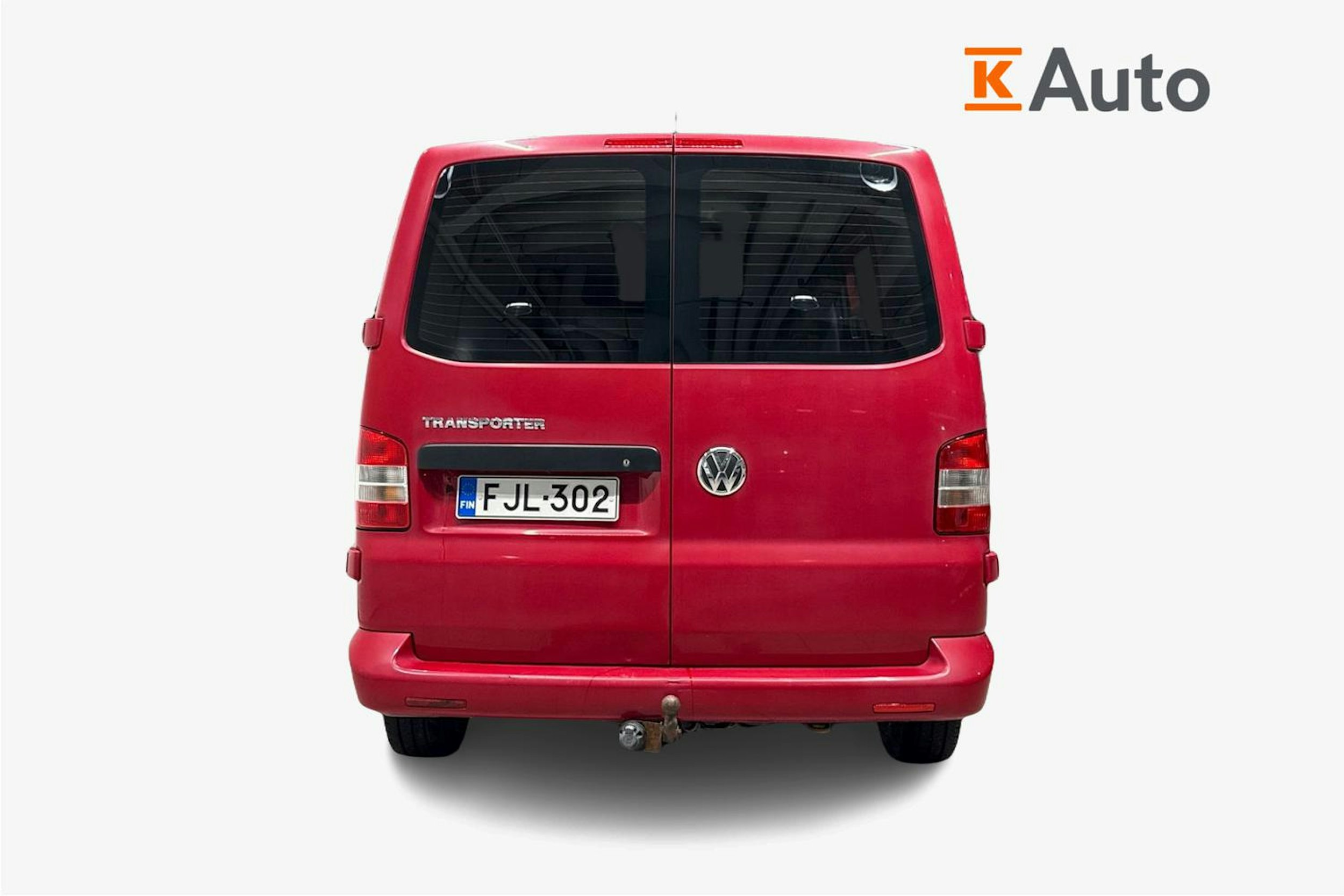 punainen Volkswagen Transporter 2009 kuva 3.