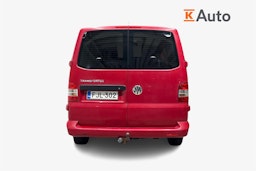 punainen Volkswagen Transporter 2009 kuva 3.