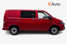 punainen Volkswagen Transporter 2009 kuva 6.