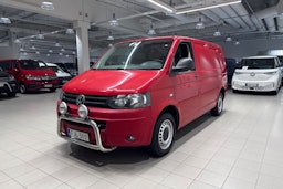punainen Volkswagen Transporter 2009 kuva 13.