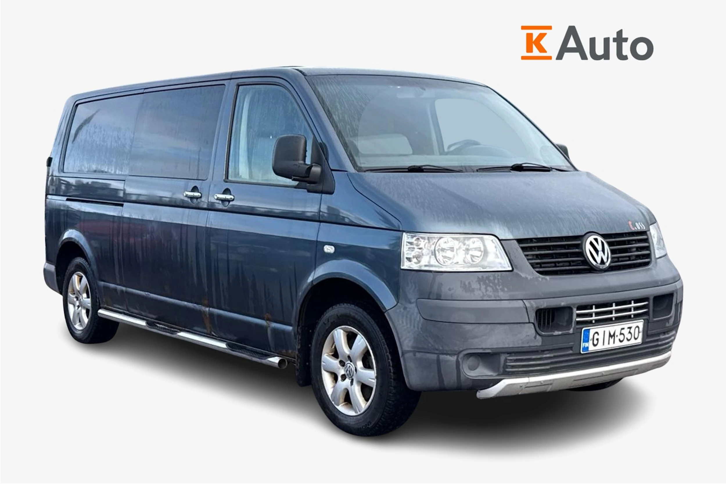 harmaa Volkswagen Transporter 2009 kuva 1.