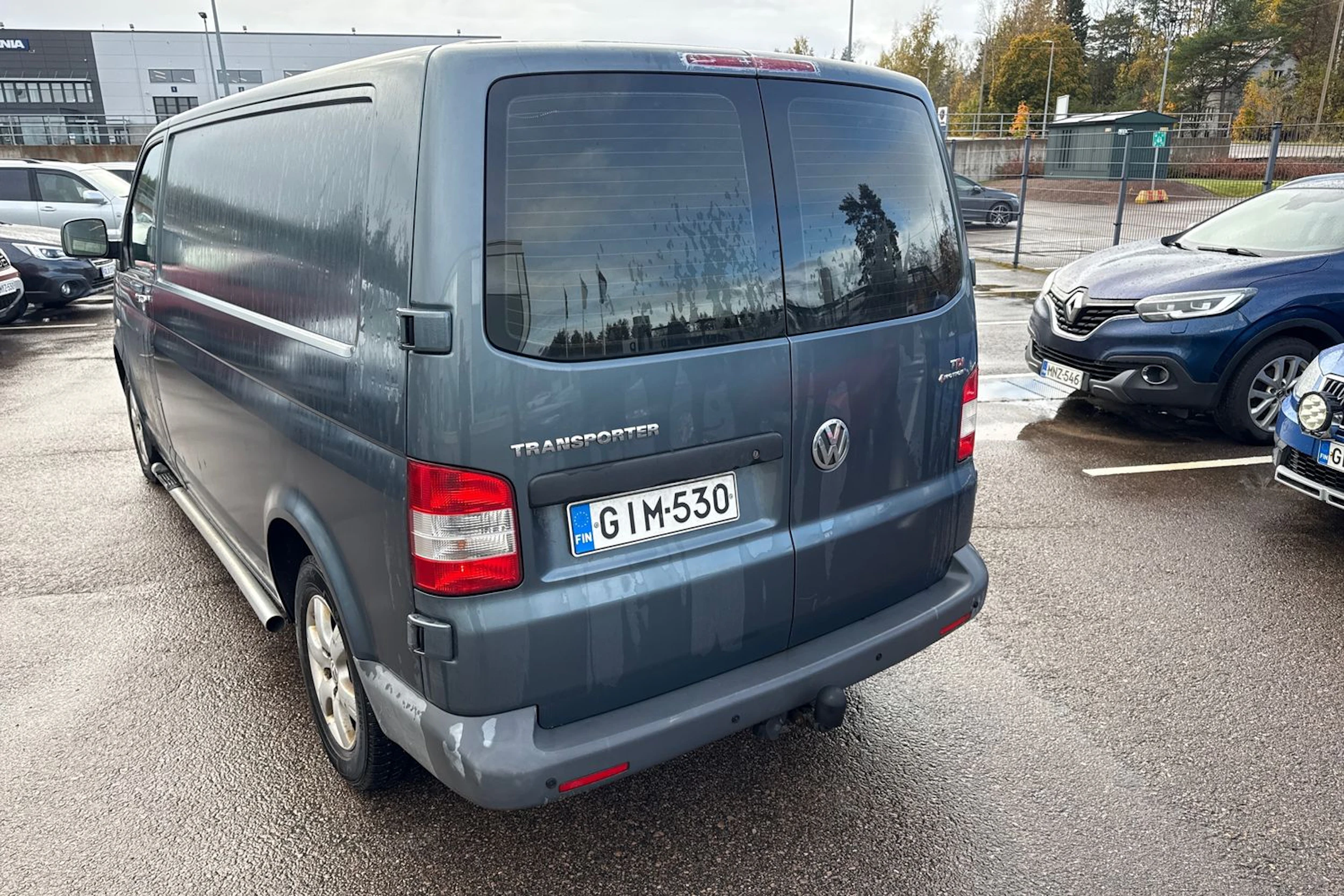 harmaa Volkswagen Transporter 2009 kuva 4.