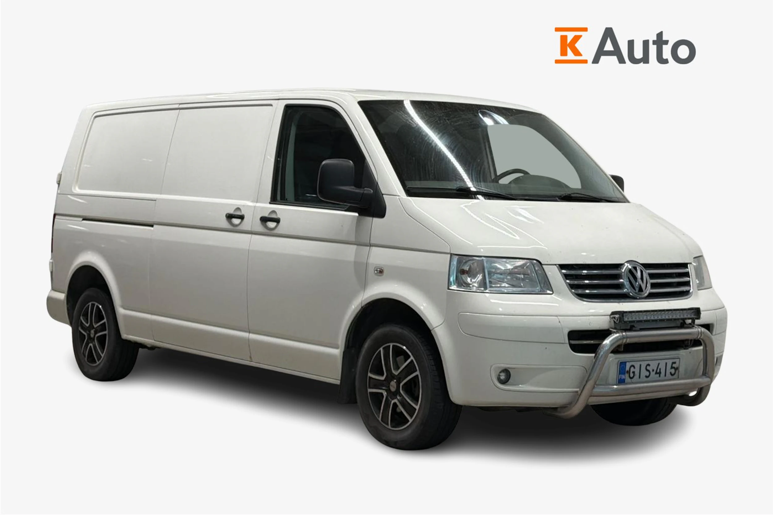 valkoinen Volkswagen Transporter 2009 kuva 1.