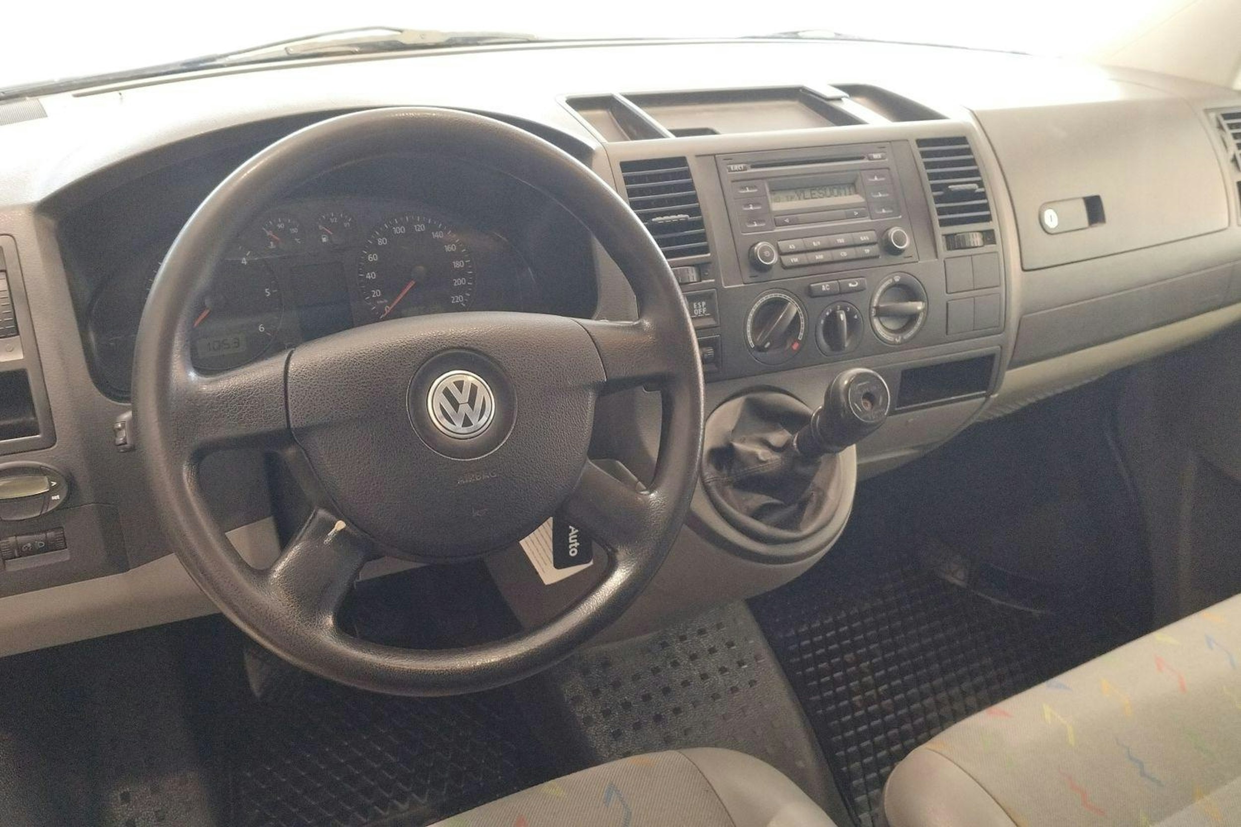 harmaa Volkswagen Transporter 2009 kuva 9.