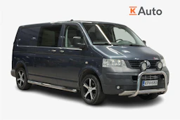 harmaa Volkswagen Transporter 2009 kuva 1.