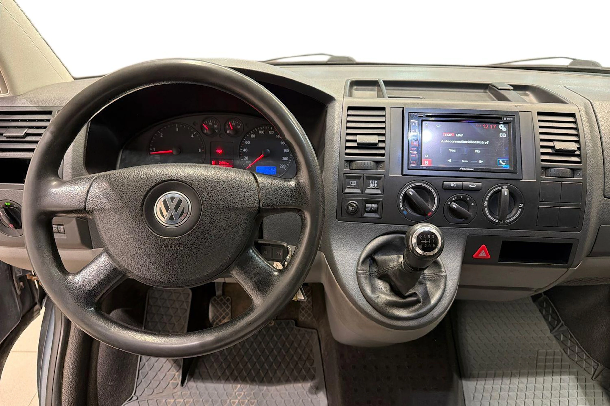 harmaa Volkswagen Transporter 2009 kuva 7.