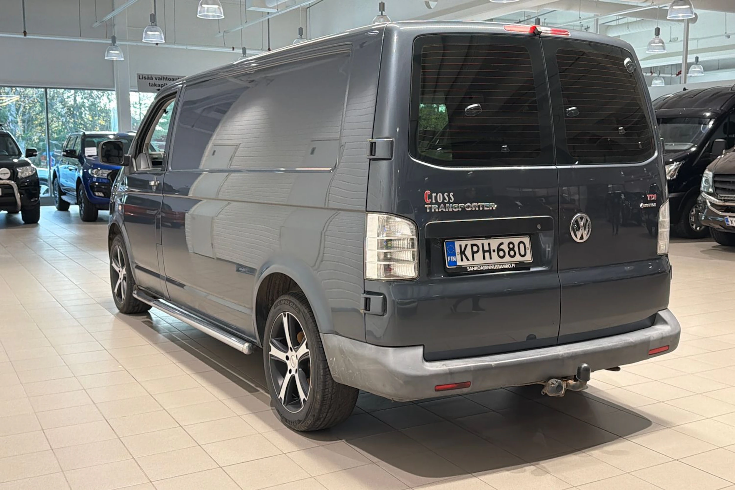 harmaa Volkswagen Transporter 2009 kuva 11.