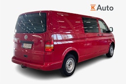 punainen Volkswagen Transporter 2009 kuva 2.