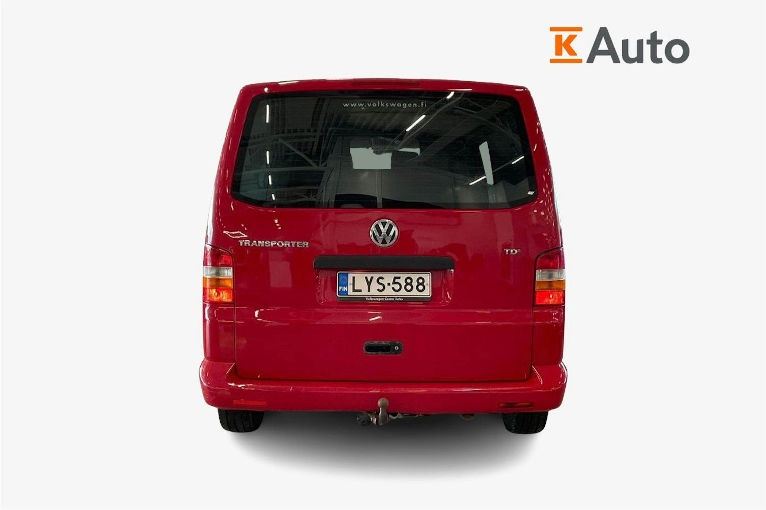 punainen Volkswagen Transporter 2009 kuva 3.