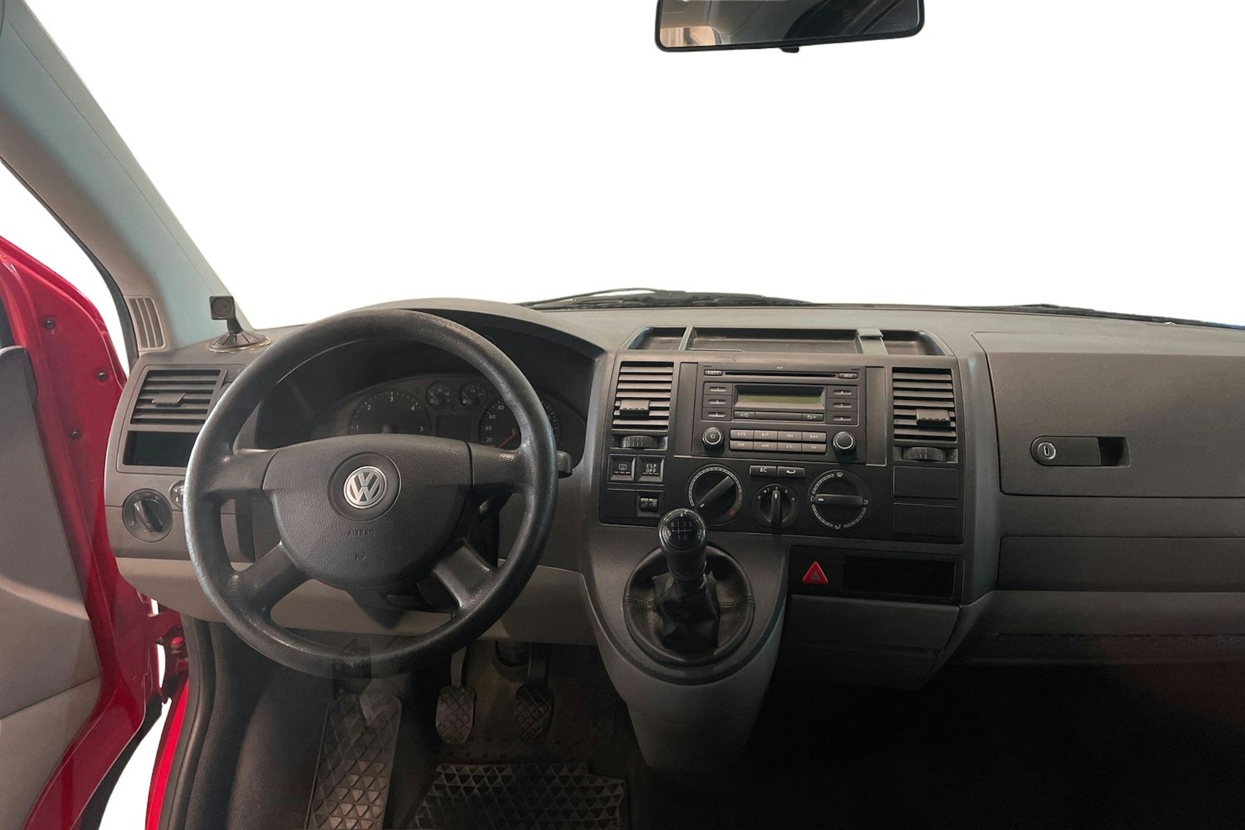 punainen Volkswagen Transporter 2009 kuva 7.