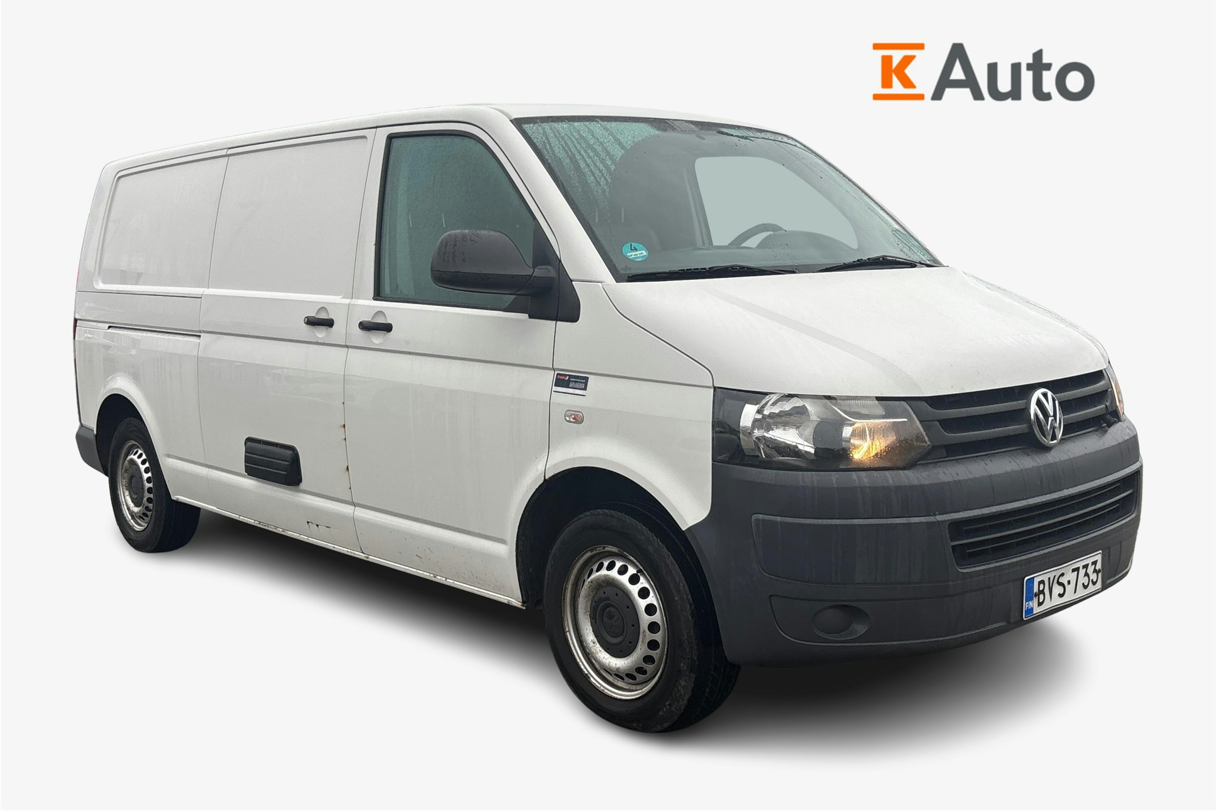 valkoinen Volkswagen Transporter 2010 kuva 1.