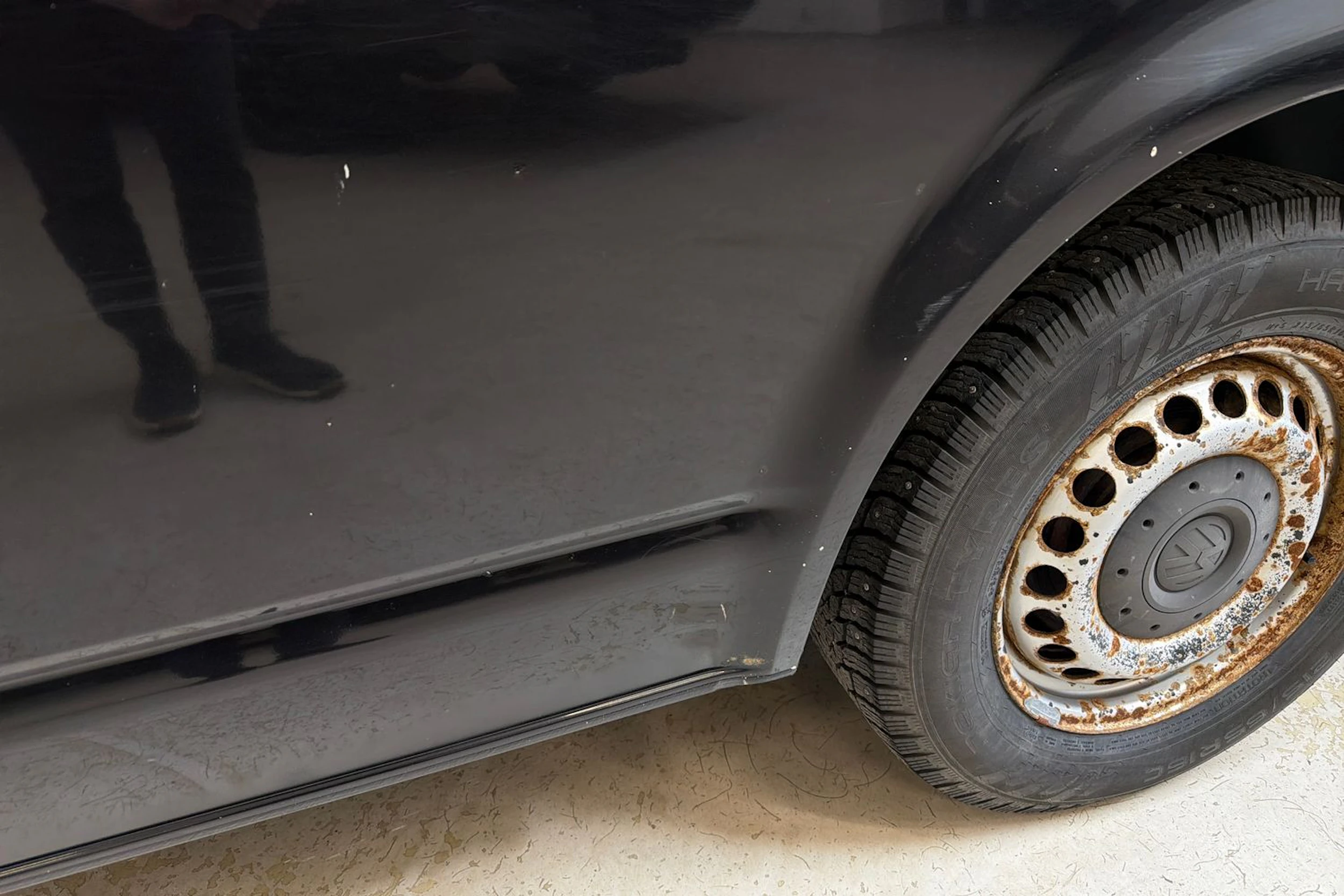 valkoinen Volkswagen Transporter 2010 kuva 40.