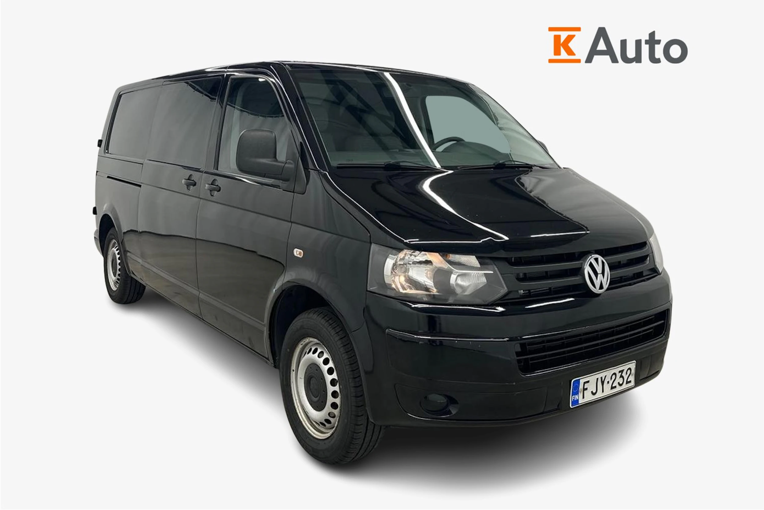 musta Volkswagen Transporter 2010 kuva 1.