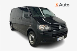 musta Volkswagen Transporter 2010 kuva 1.