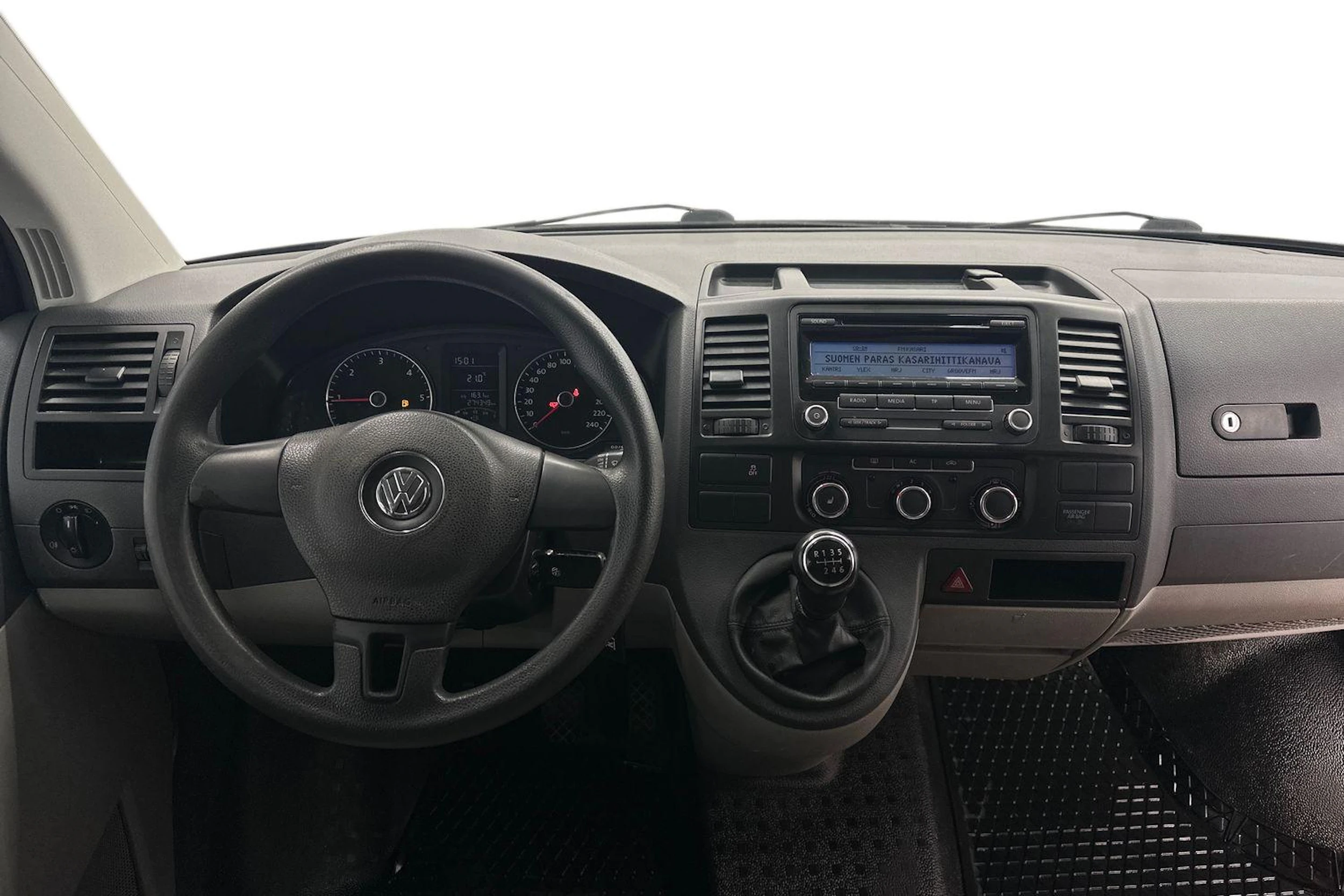 musta Volkswagen Transporter 2010 kuva 7.