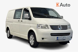 valkoinen Volkswagen Transporter 2010 kuva 1.