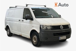 valkoinen Volkswagen Transporter 2010 kuva 1.