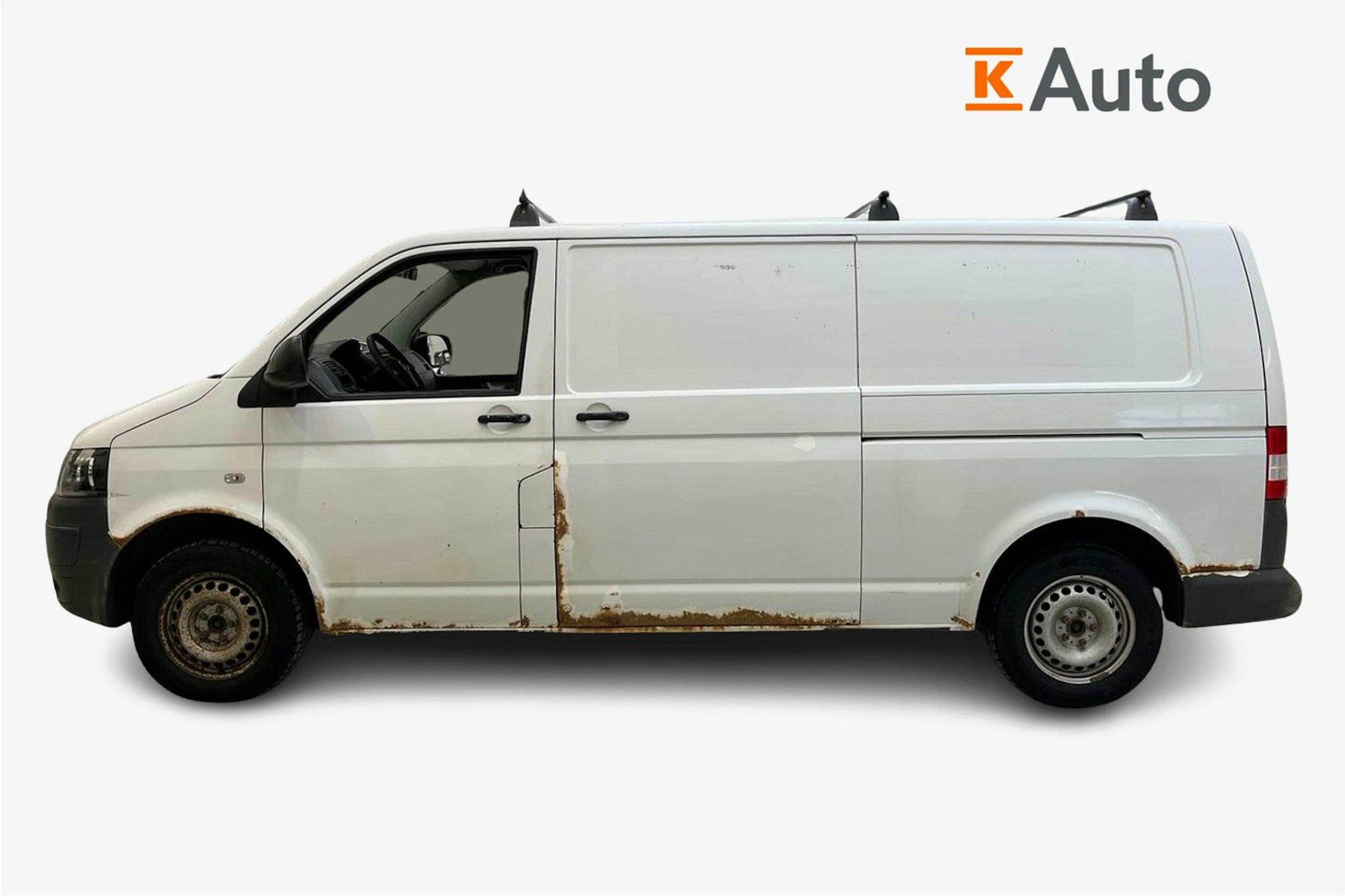 valkoinen Volkswagen Transporter 2010 kuva 5.