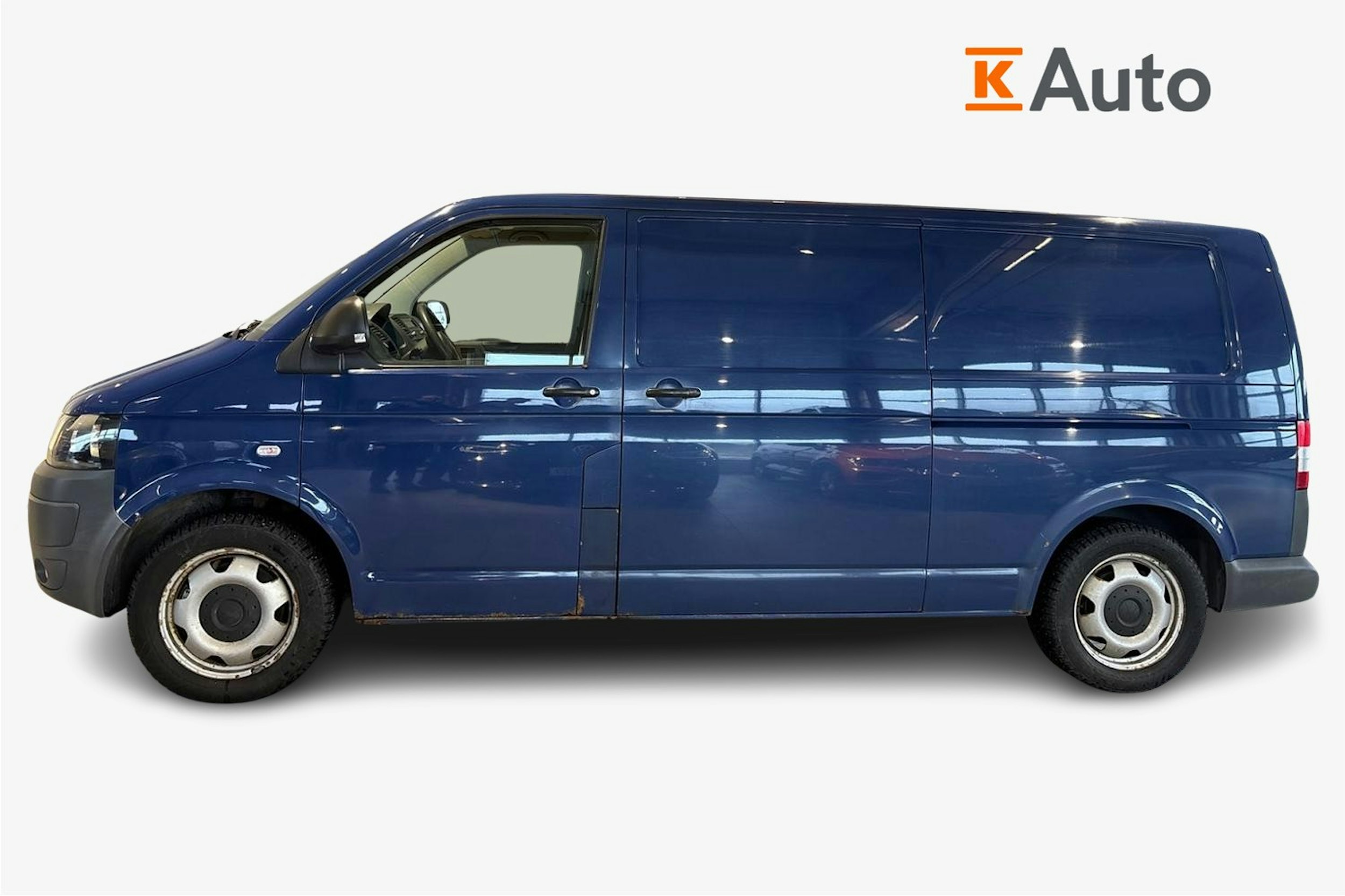 sininen Volkswagen Transporter 2010 kuva 7.
