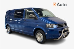 sininen Volkswagen Transporter 2010 kuva 1.