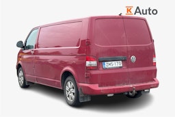punainen Volkswagen Transporter 2010 kuva 2.