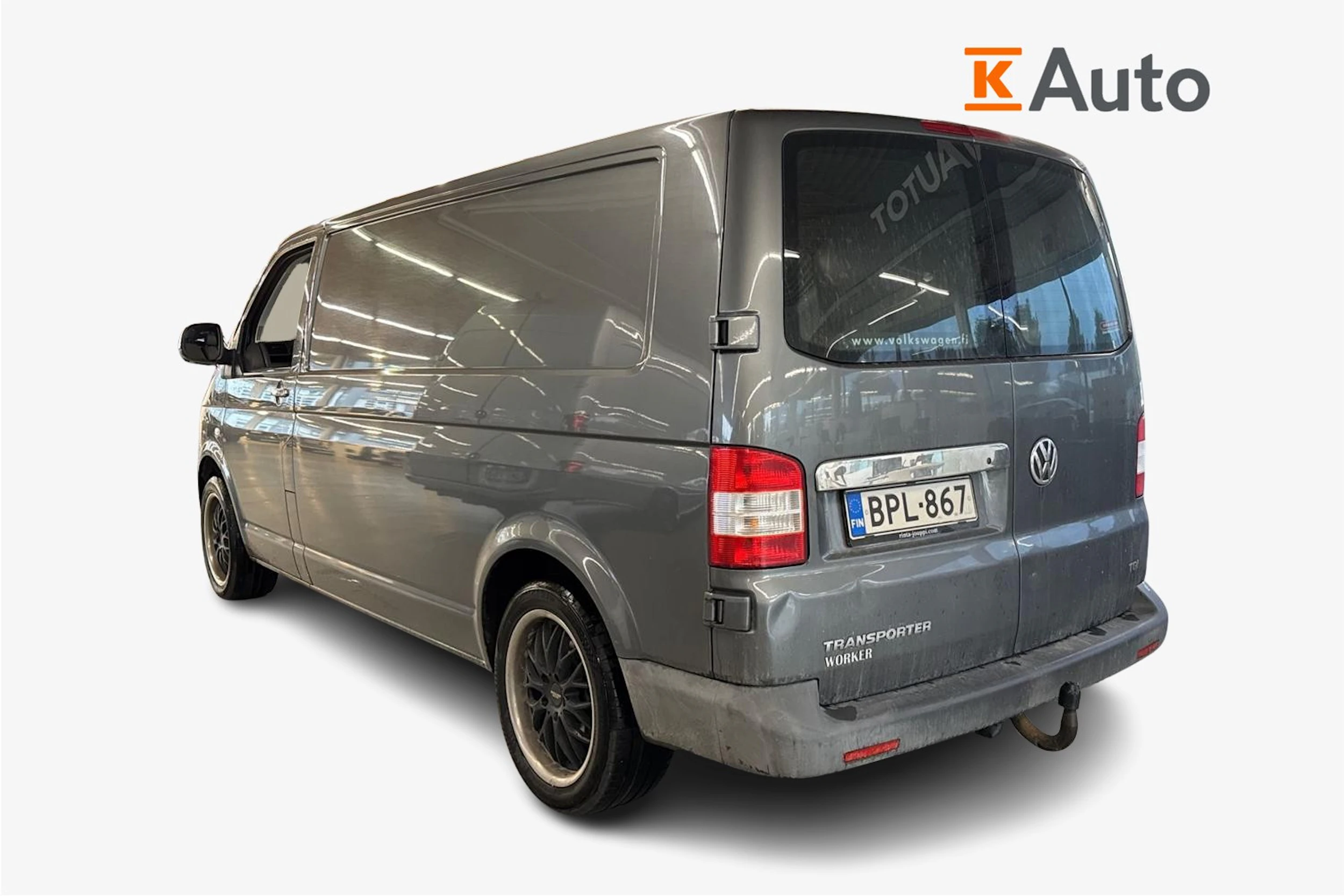 harmaa Volkswagen Transporter 2012 kuva 2.