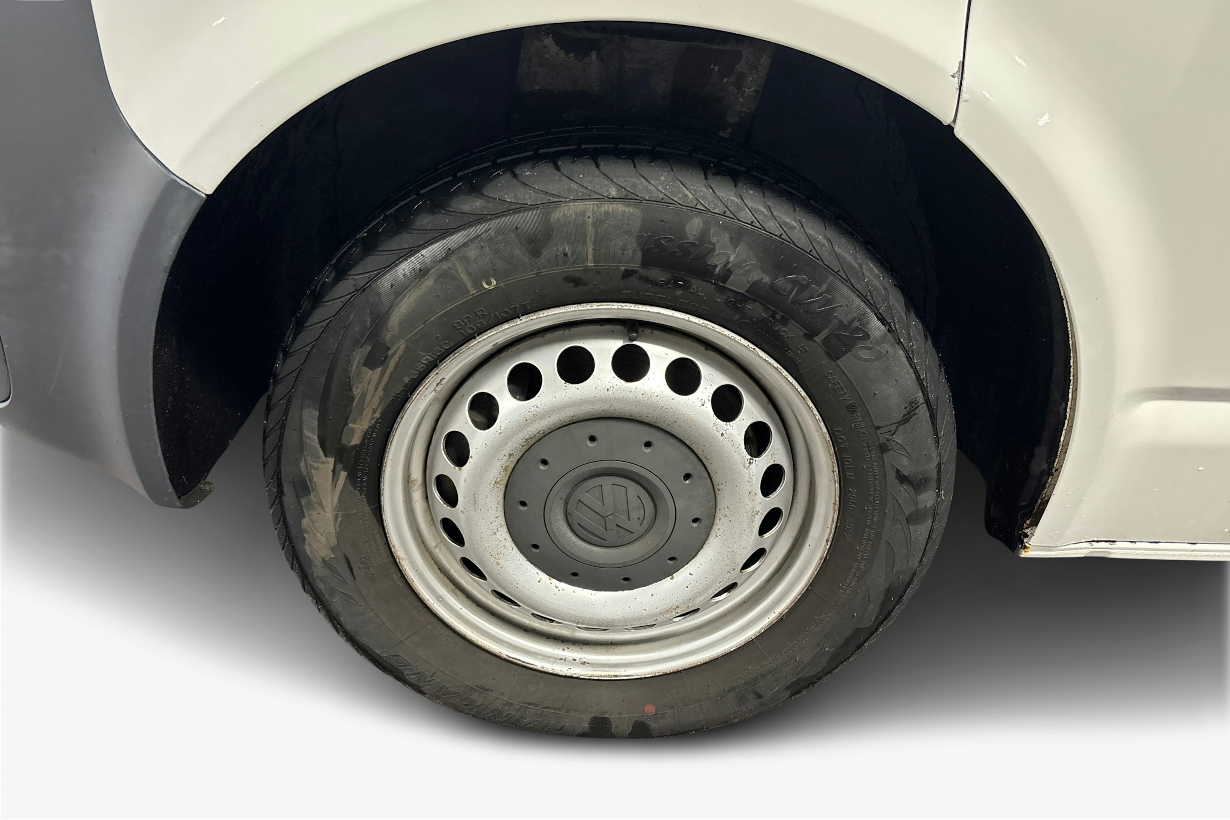 valkoinen Volkswagen Transporter 2011 kuva 12.