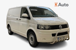 valkoinen Volkswagen Transporter 2011 kuva 1.