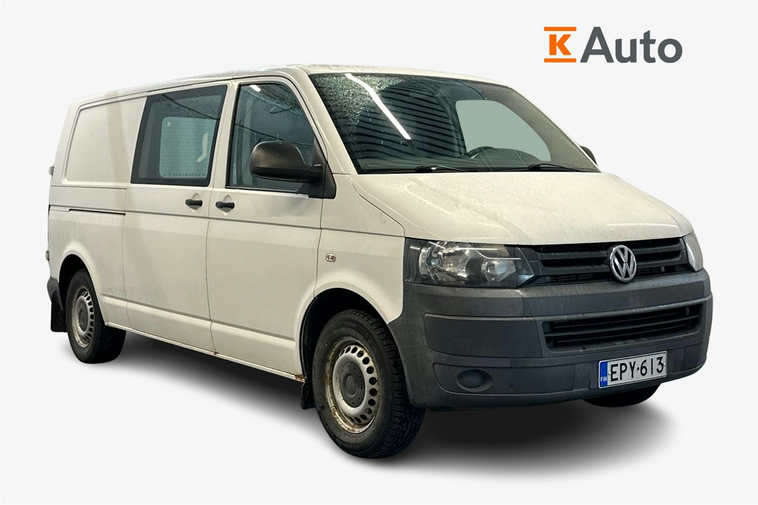 valkoinen Volkswagen Transporter 2011 kuva 1.