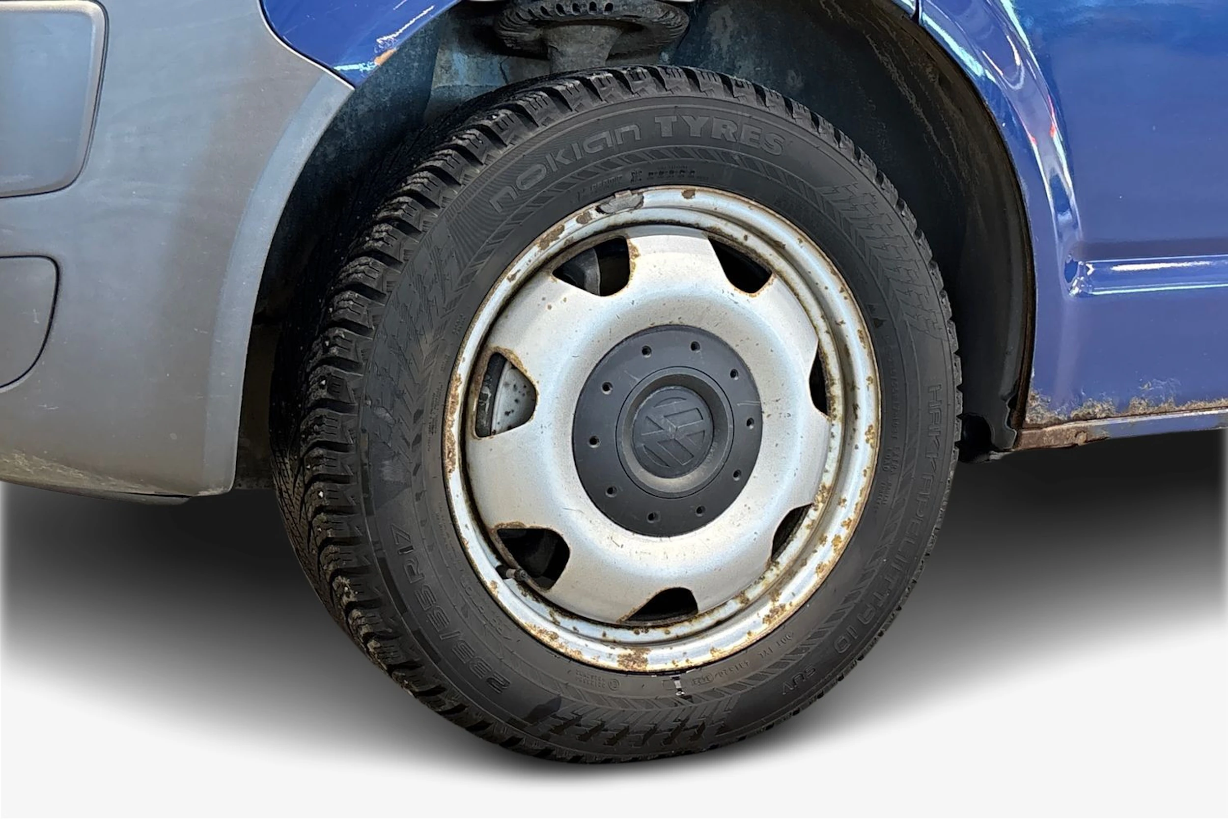 sininen Volkswagen Transporter 2011 kuva 9.